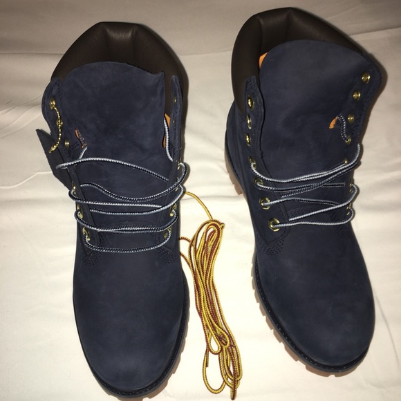 timberlands navy blue